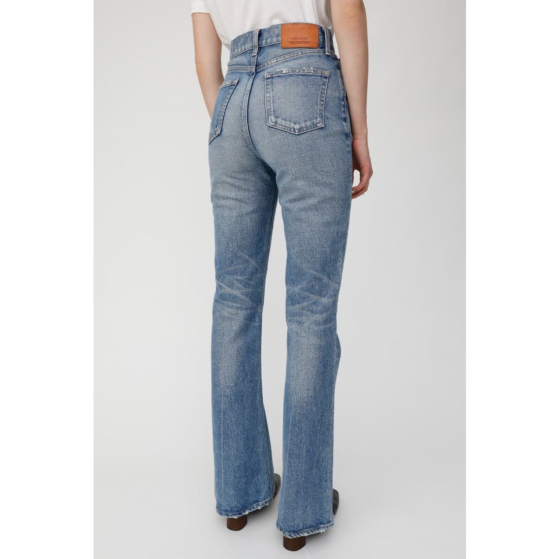 MOUSSY マウジー moussy MVS FLARE （ブルー） -ファッション通販