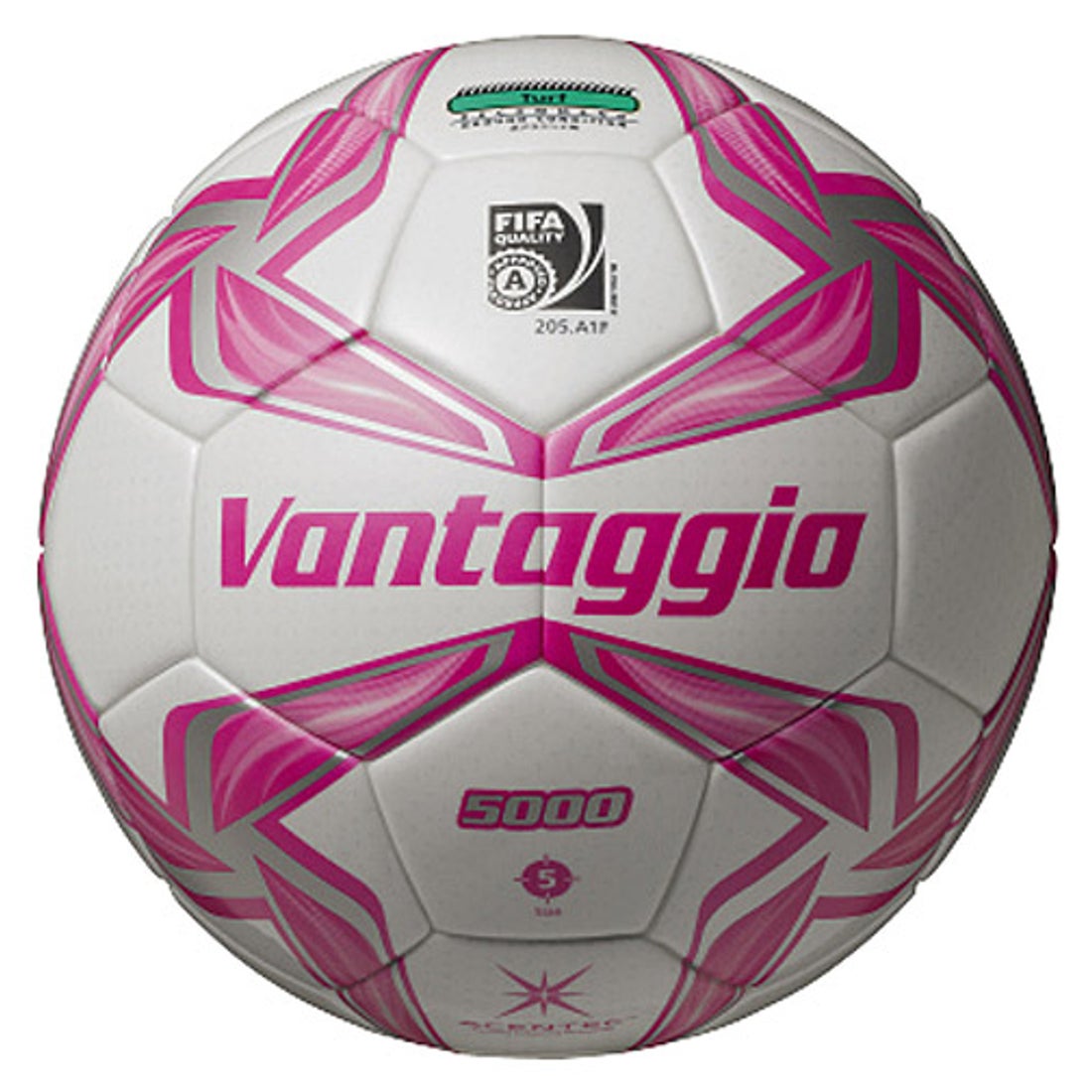 molten モルテン ヴァンタッジオ 5000 芝用 5号球 (ホワイト×ピンク