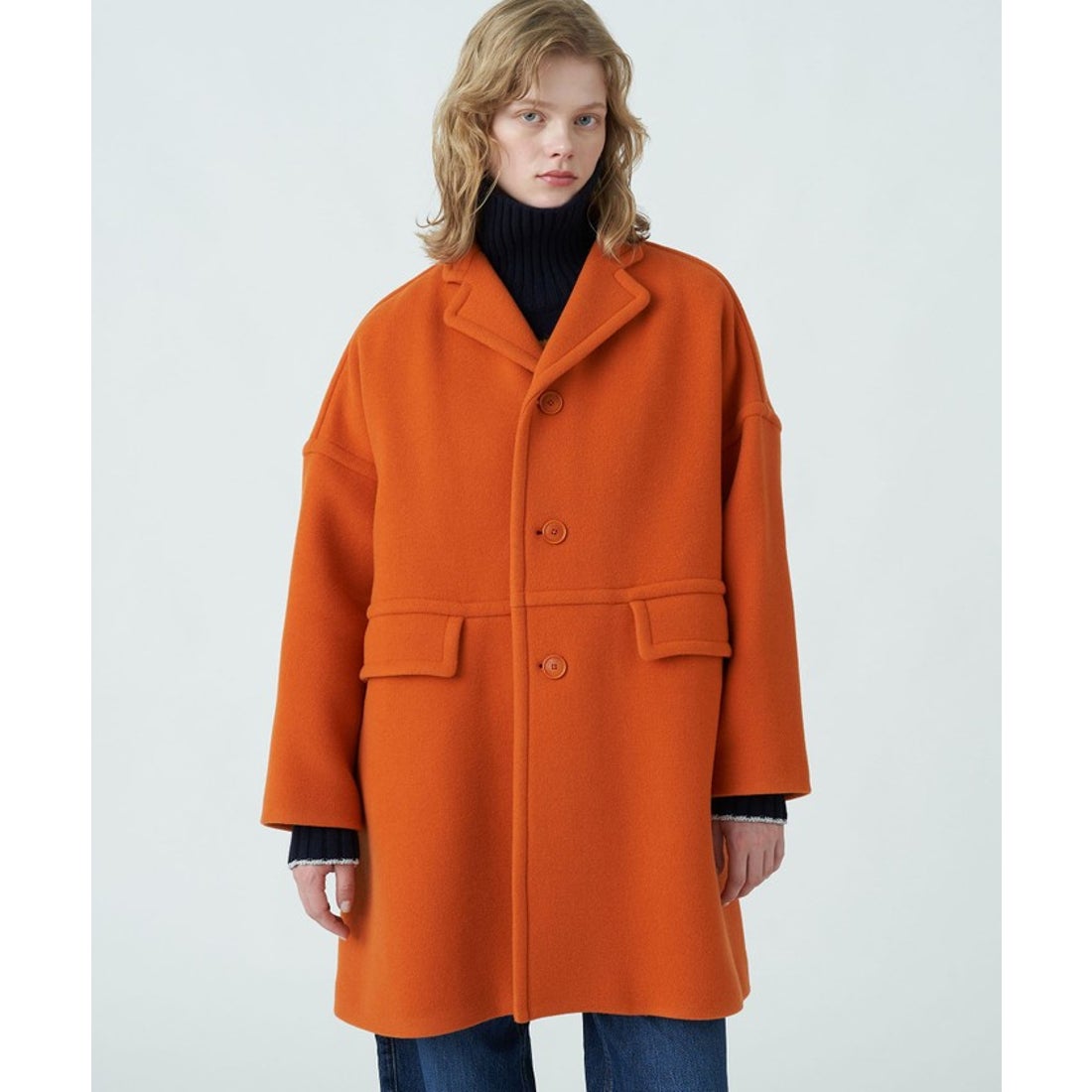 マカフィー MACPHEE パイルメルトン オーバーサイズドコート （19