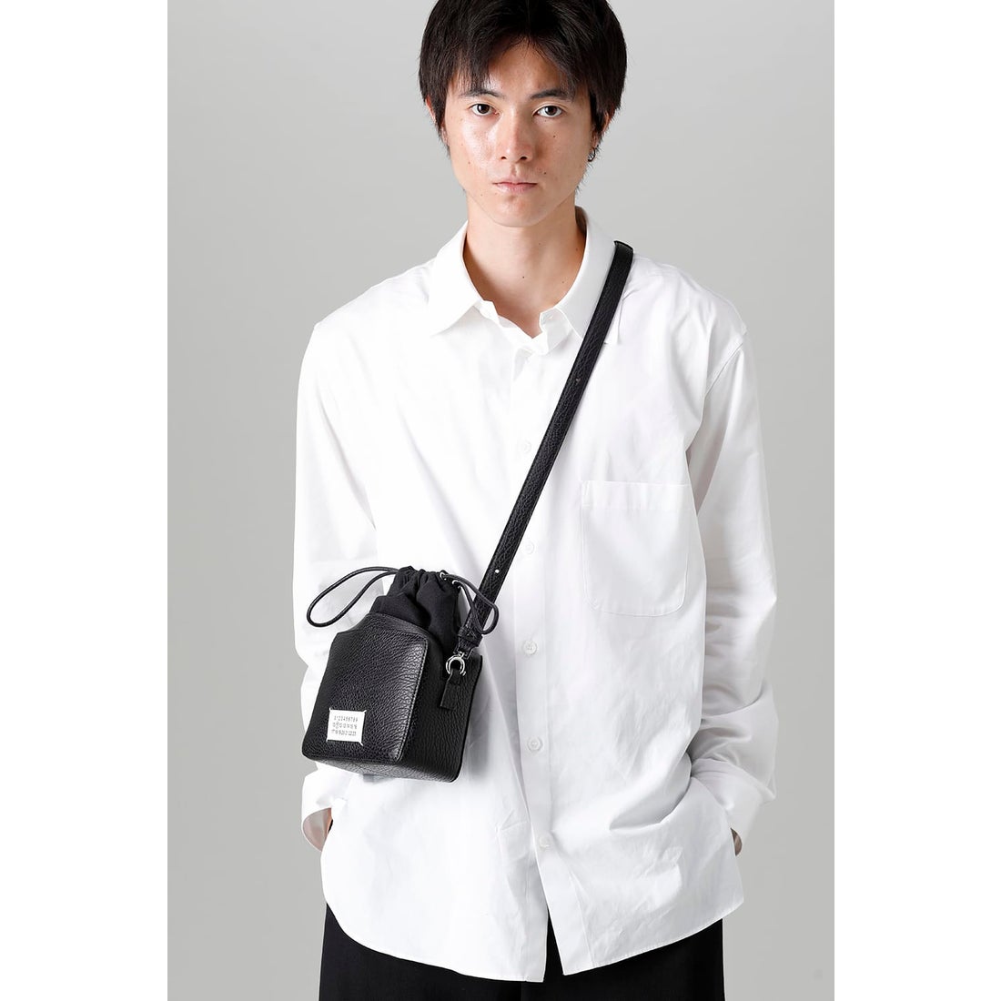メゾン マルジェラ MAISON MARGIELA 5AC CAMERA BAG MEDIUM （Black