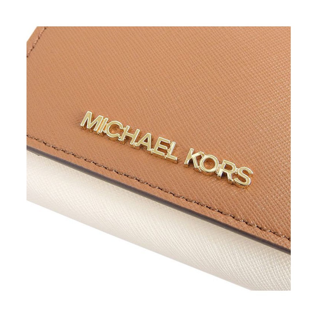 マイケルコース MICHAEL KORS 三つ折り財布 （ブラウン系
