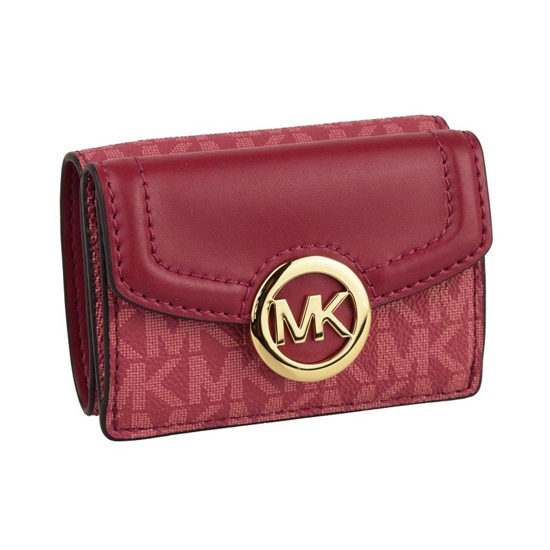 マイケルコース MICHAEL KORS 三つ折り財布 （ピンク系