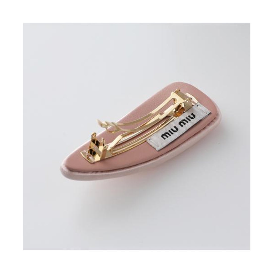 ミュウミュウ Miu Miu MIUMIU バレッタ 5IF092 049 サテン ヘア