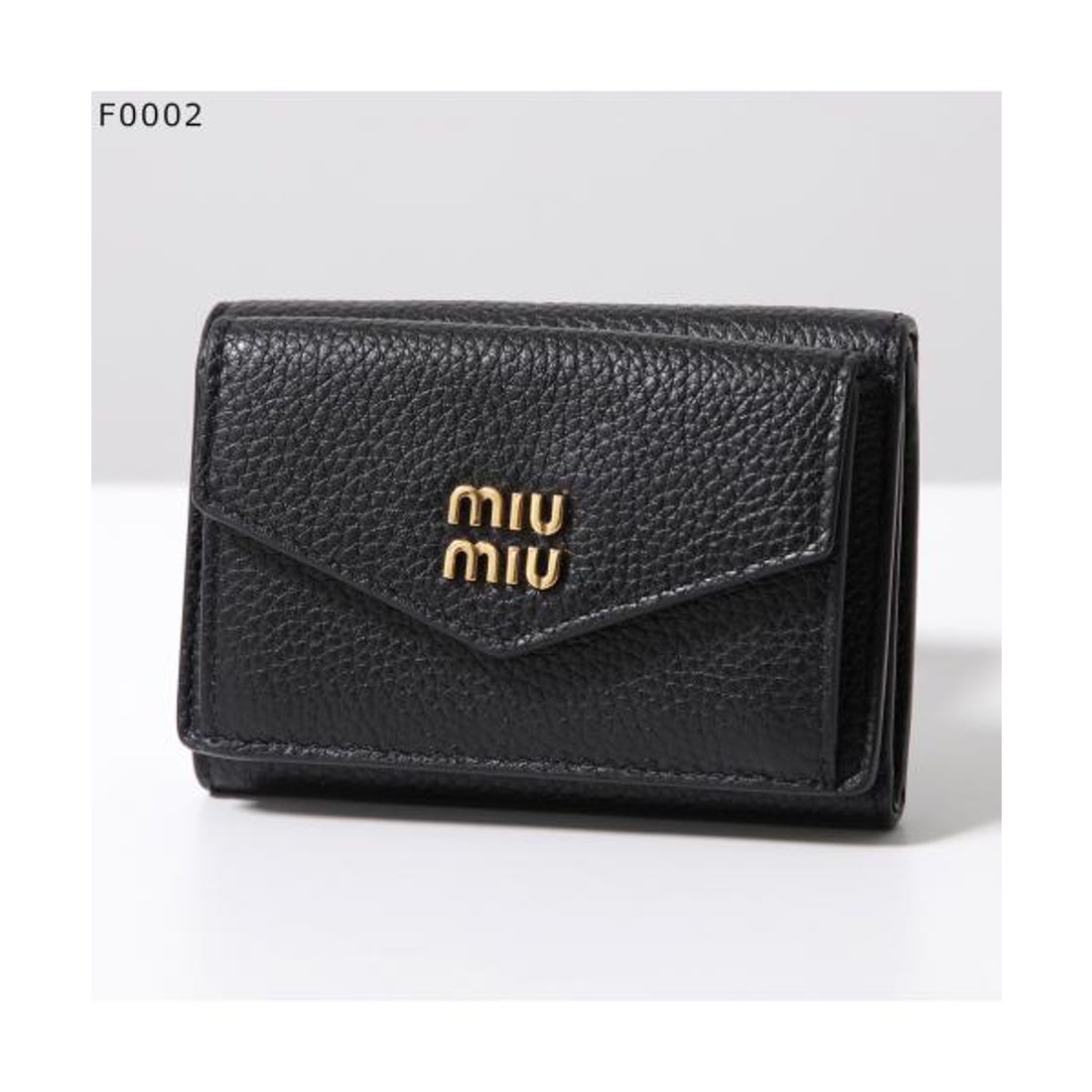 ミュウミュウ Miu Miu MIUMIU 三つ折り財布 5MH021 ADT7 ヴィッテロ