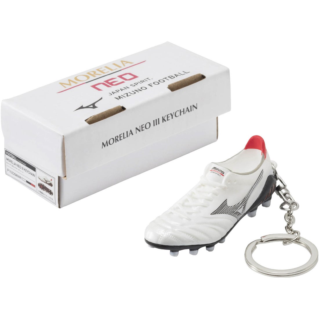 MIZUNO ミズノ モレリア NEO 3 キーチェーン(ホワイト) P1GZ238009