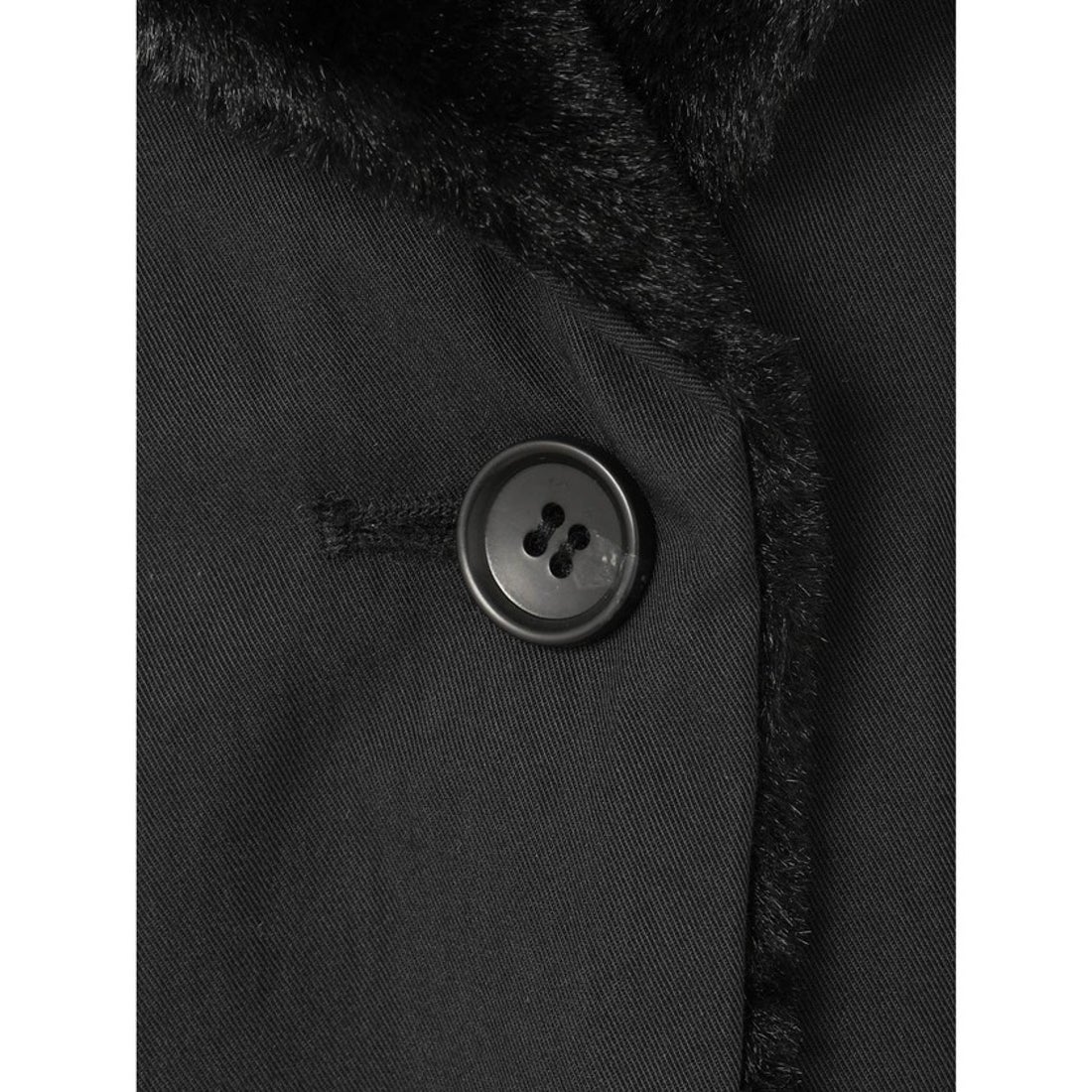 ミズイロインド mizuiro ind mizuiro ind バックボアコート （ブラック