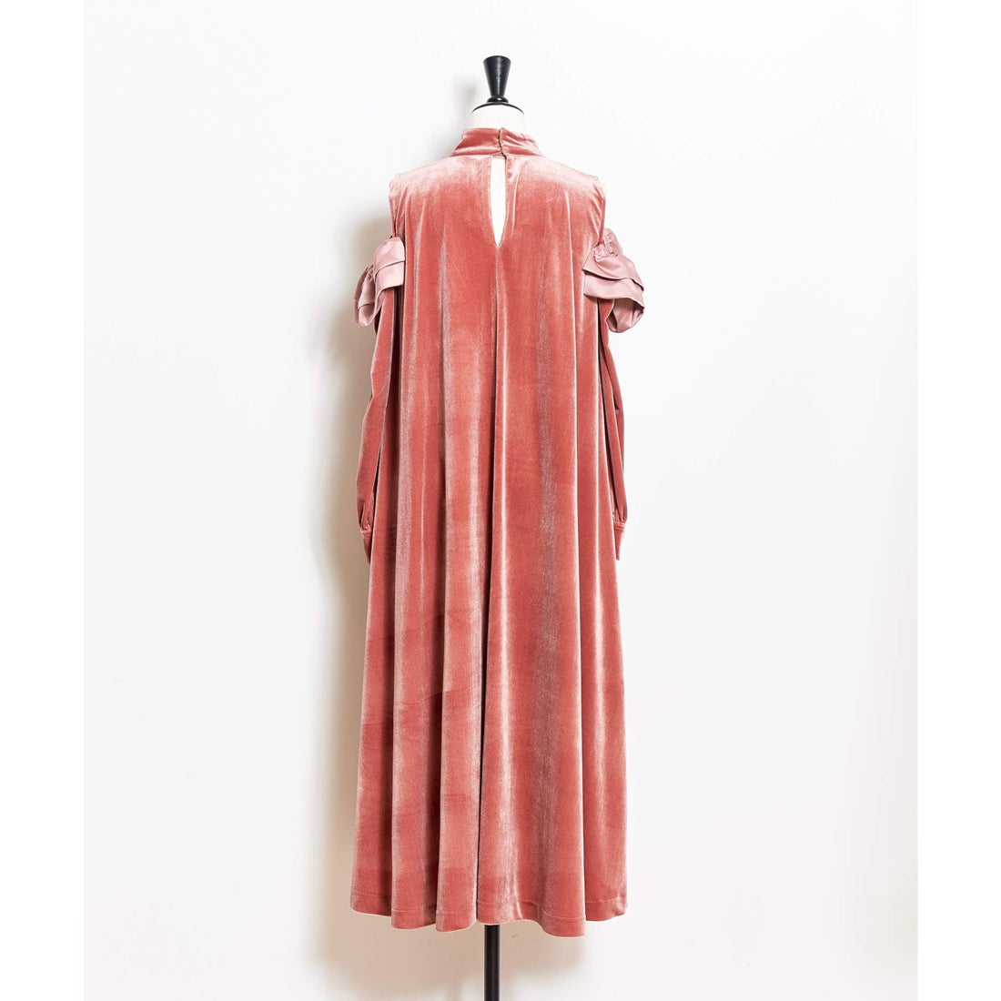 ノエラ NOELA 【WEB限定】ベロアワンピース （ピンク） -ファッション