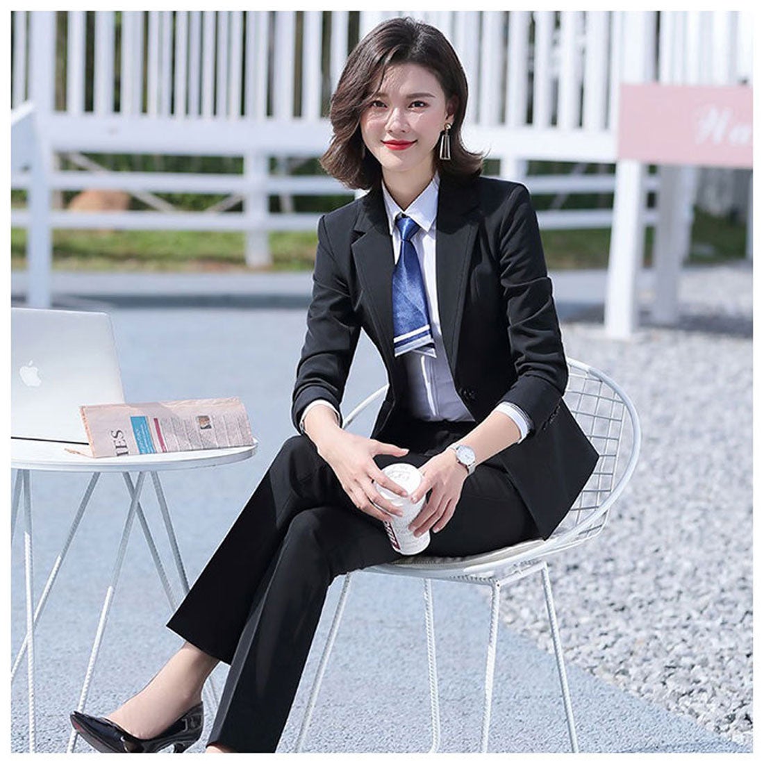 バックヤードファミリー BACKYARD FAMILY レディースパンツスーツ