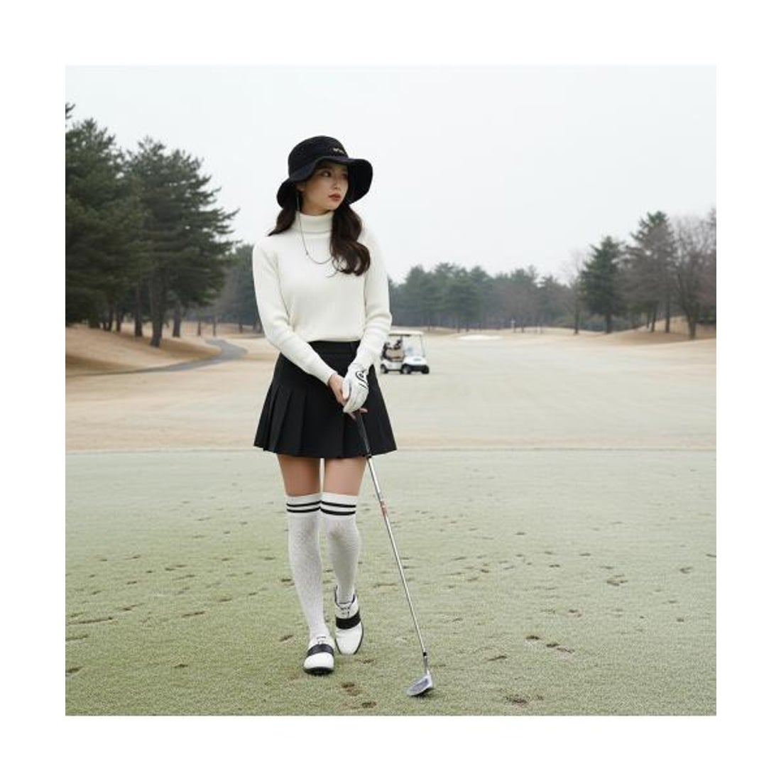 ヌメロ ヴェントゥーノ N21 N°21 × NEW ERA バケットハット N21XNE-AWB