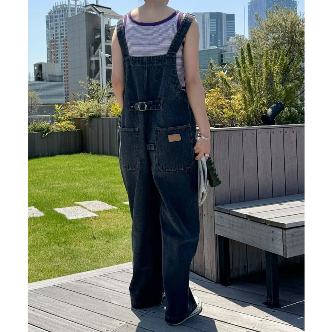 フレディエミュ fredy emue 【GEVACO/ゲバコ】12.5OZデニムサロペット