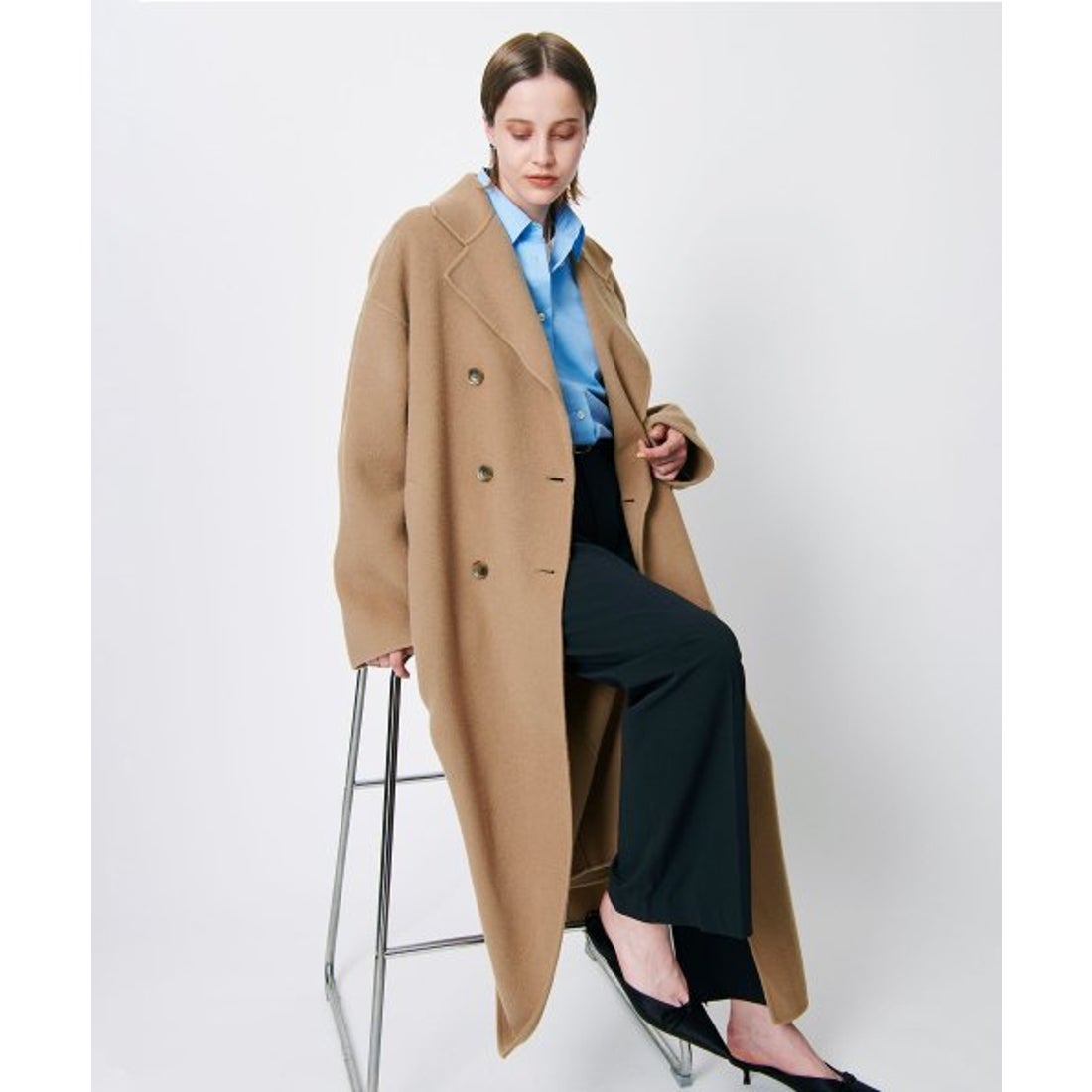 ノーク N.O.R.C ダブルロングリバーコート （キャメル