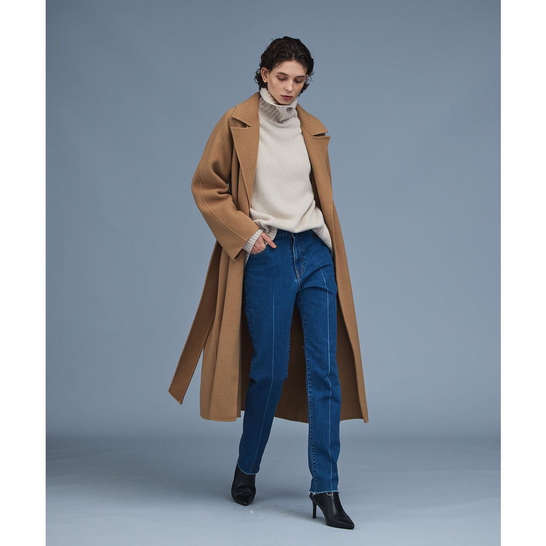 N.O.R.C ノーク NORC ロングリバーコート （ラベンダー