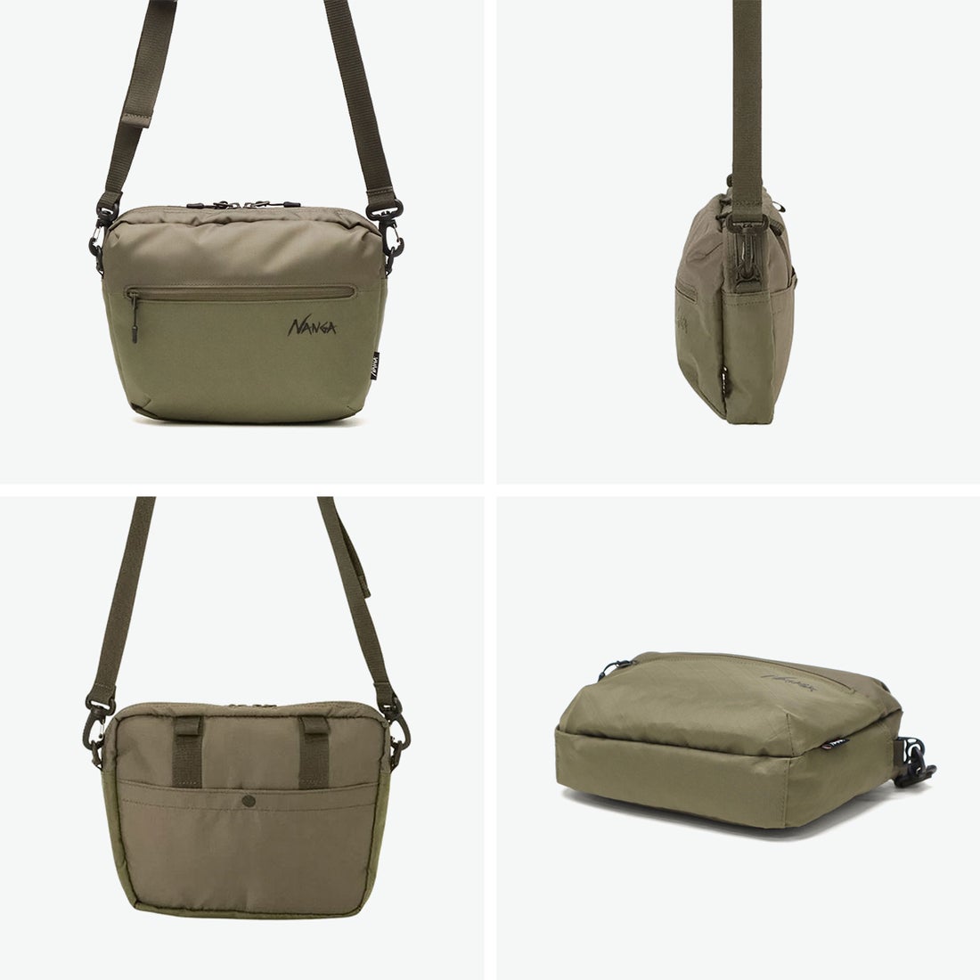 ナンガ NANGA ショルダーバッグ メンズ レディース 斜めがけ 軽量 軽い