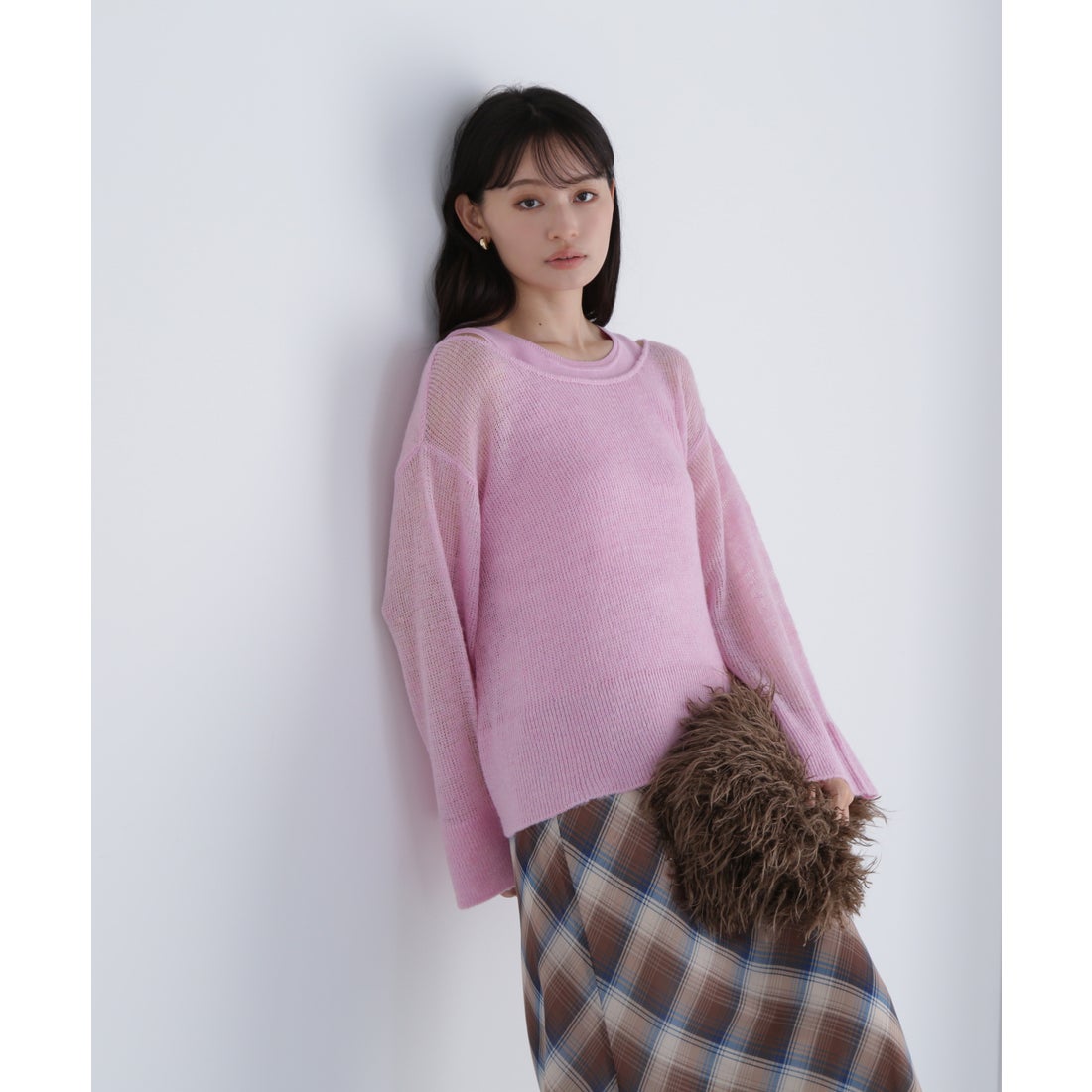 ナチュラルビューティーベーシック NATURAL BEAUTY BASIC モヘアニット