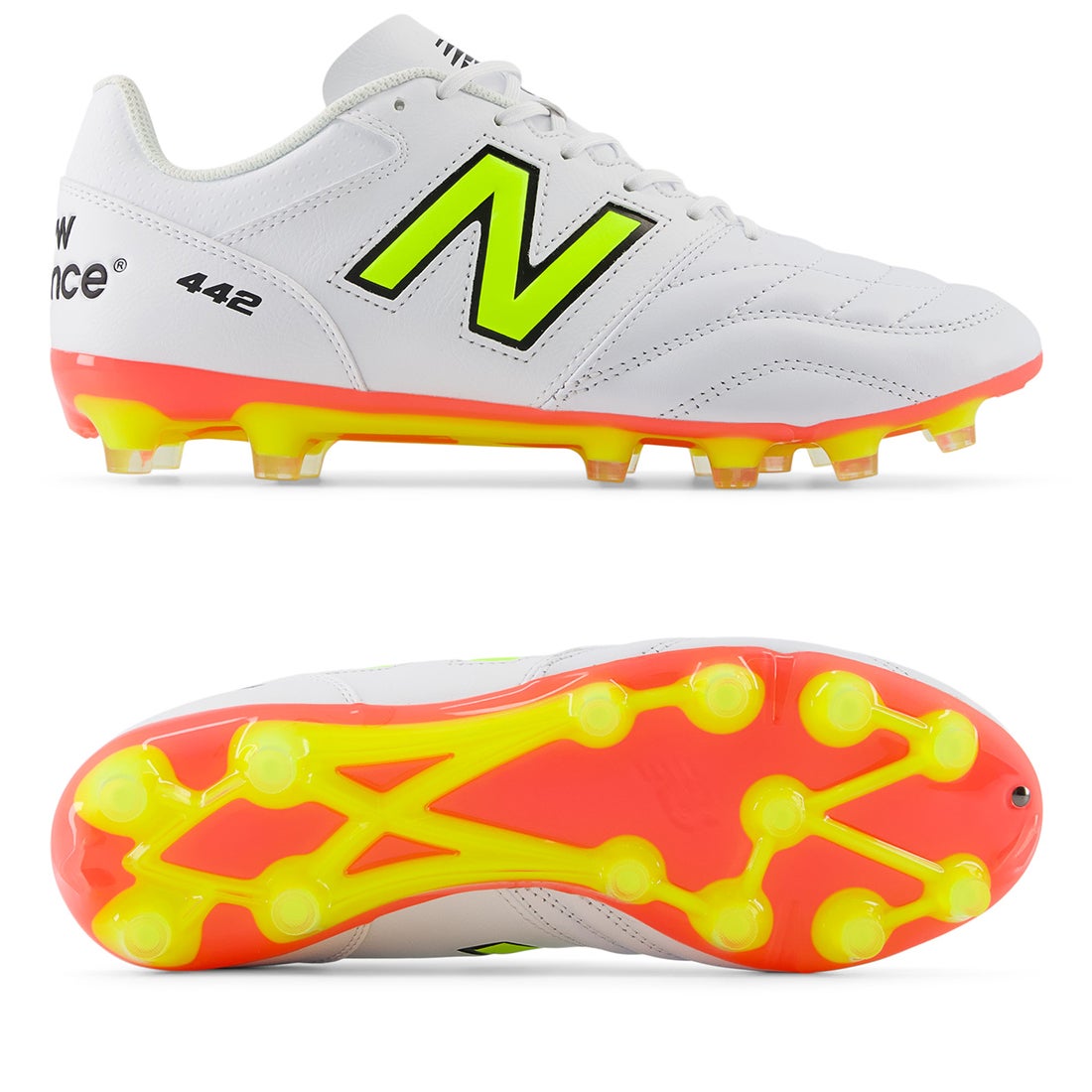 New Balance ニューバランス 442 TEAM HG V2 ウィズ：2E(ホワイト