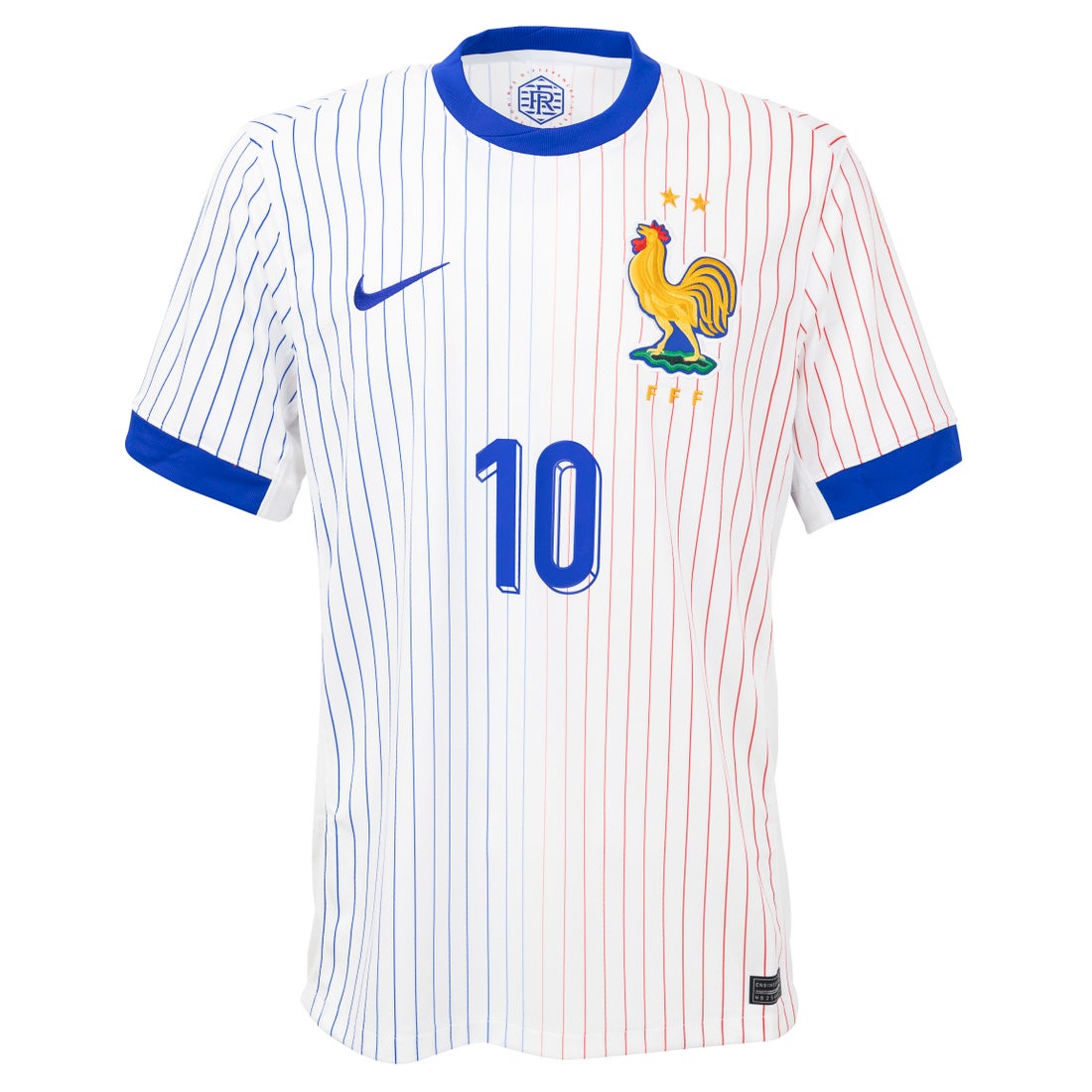 NIKE フランス代表 2024 ユニフォーム アウェイ 半袖 レプリカ #10