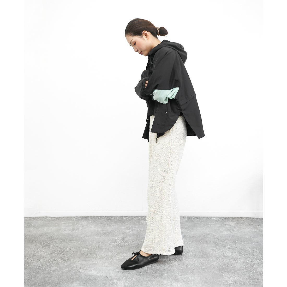 ソロット SOROTTO ふかふかインソール/リボン付きスリットデザインの