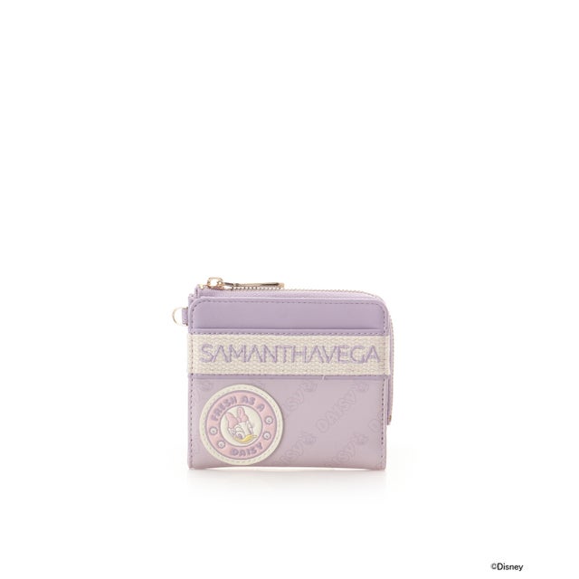 レディース 2つ折り財布 (パープル / 紫色) -Samantha Global