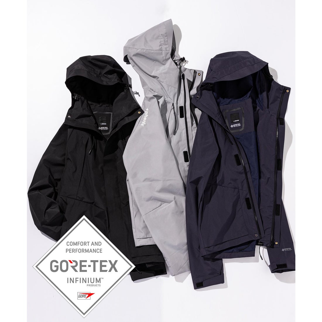 プラスフェニックス +phenix GORE-TEX INFINIUM Mountain Parka