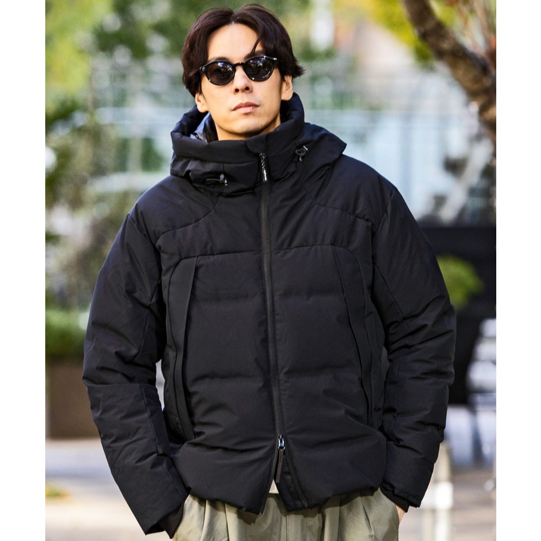 プラスフェニックス +phenix FUSED QUILTING DOWN JACKET ヒューズド