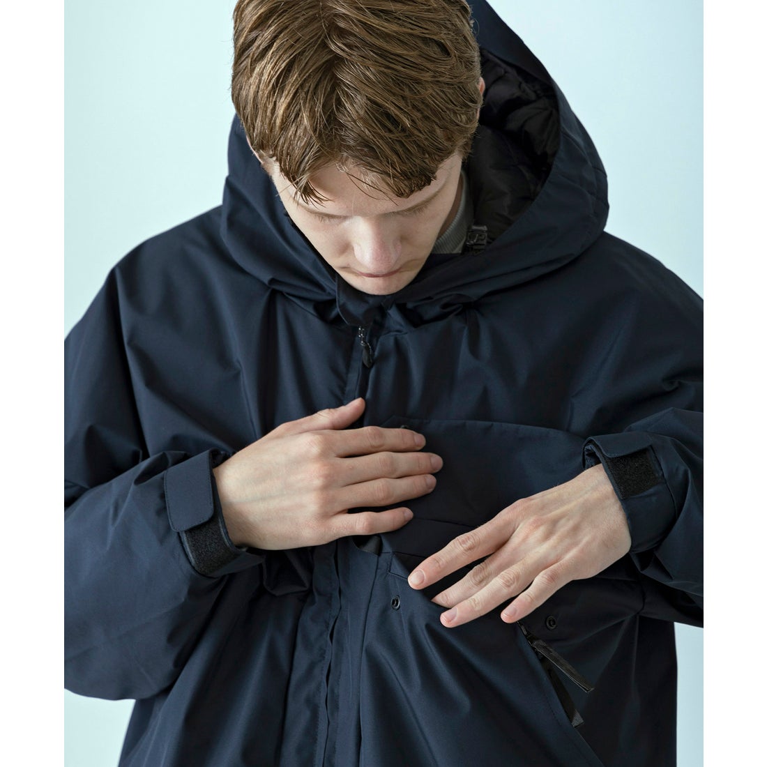 プラスフェニックス +phenix FISHERMANS DOWN JACKET フィッシャーマン