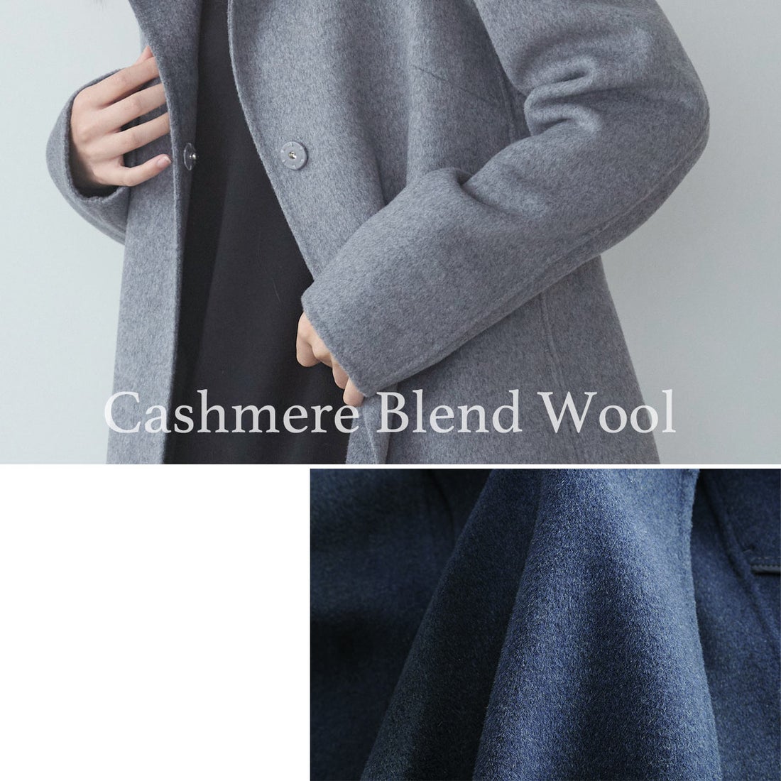 フィローモ Filomo [Filomo] カシミヤ混ロングコート フォックスファー