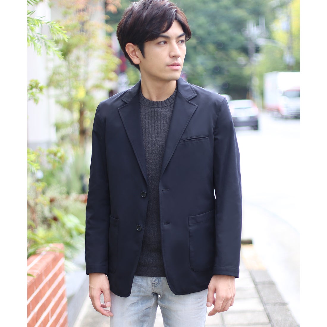 アレンヌ HALEINE [HALEINE] ストレッチメンズテーラードジャケット