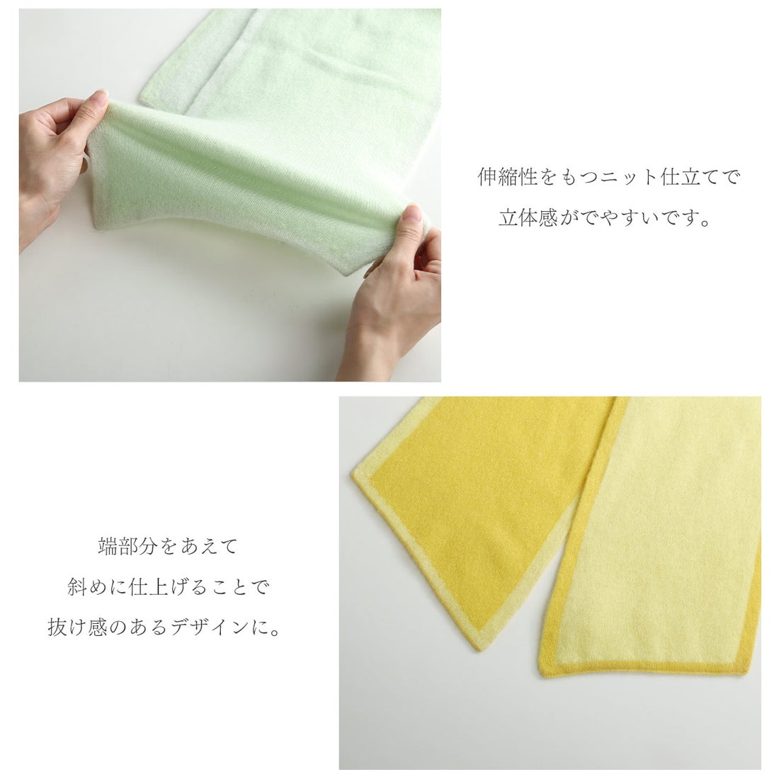 サンキョウショウカイ 三京商会 カシミヤ100% ニット マフラー