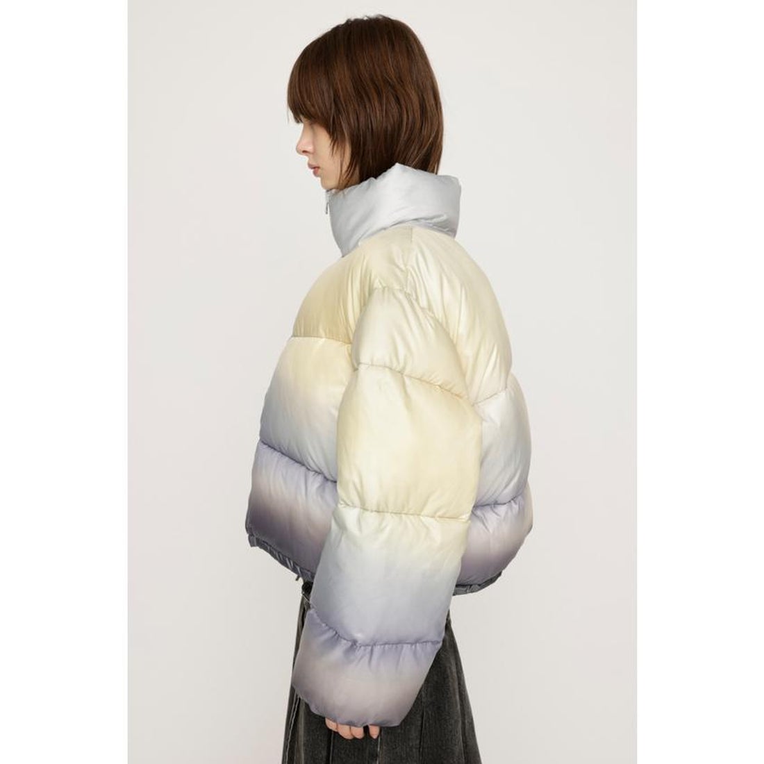 スライ SLY GRADATION REVERSIBLE PUFFER ジャケット （M/YEL7