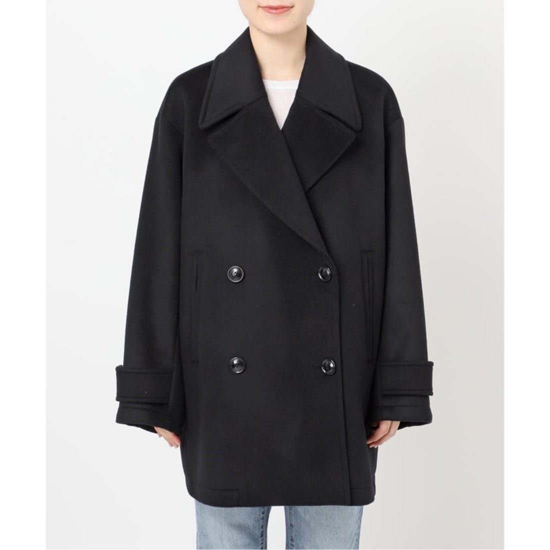 スピック＆スパン Spick & Span 《追加》S160ビーバーPコート （グレー