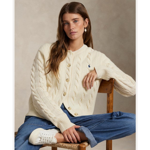 ポロ ラルフ ローレン POLO RALPH LAUREN ケーブルニット ウール