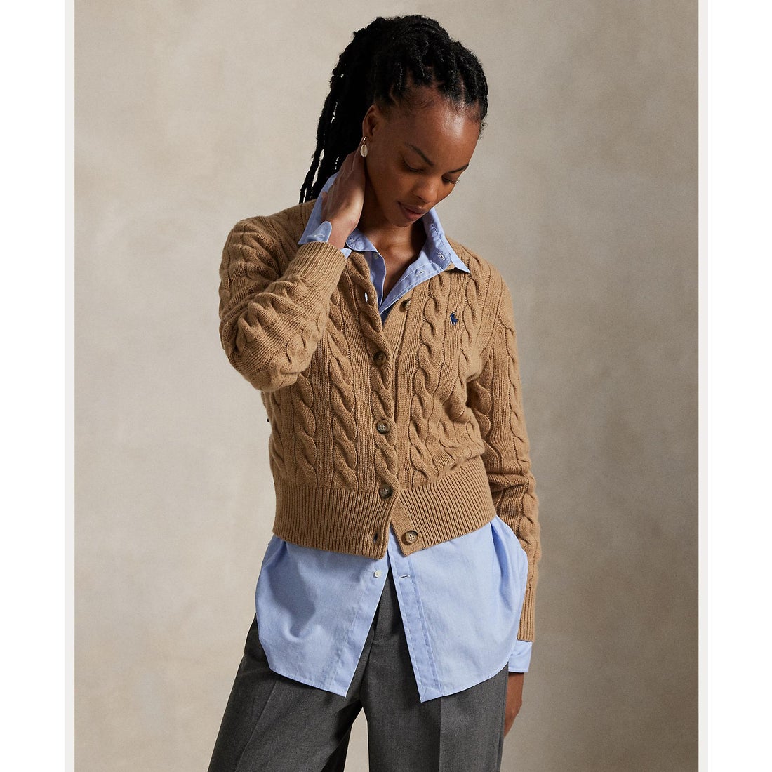 ポロ ラルフ ローレン POLO RALPH LAUREN ケーブルニット ウール