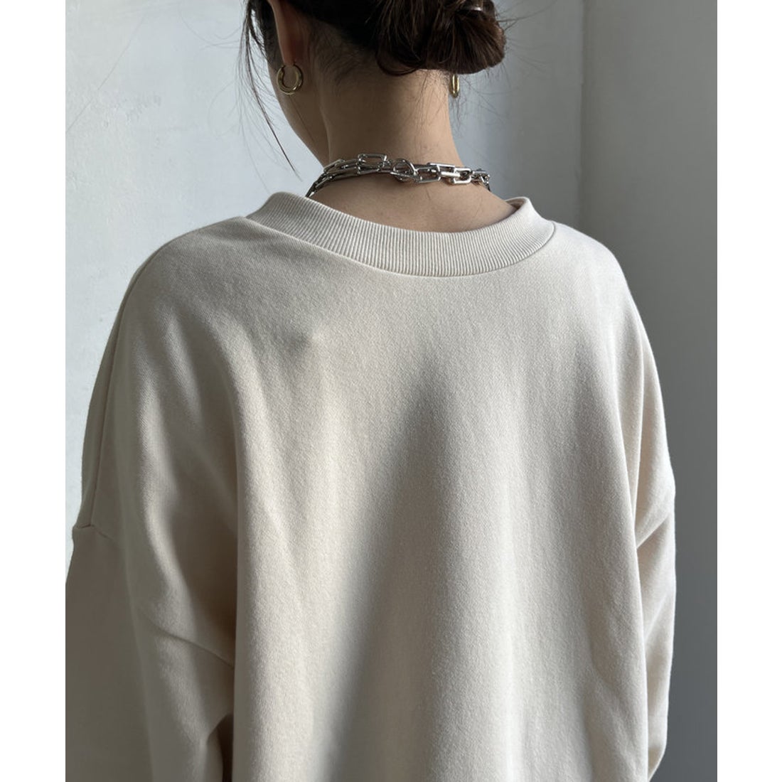 パル PAL 【DouDou】メッセージ2WAYビッグプルオーバー （ivory