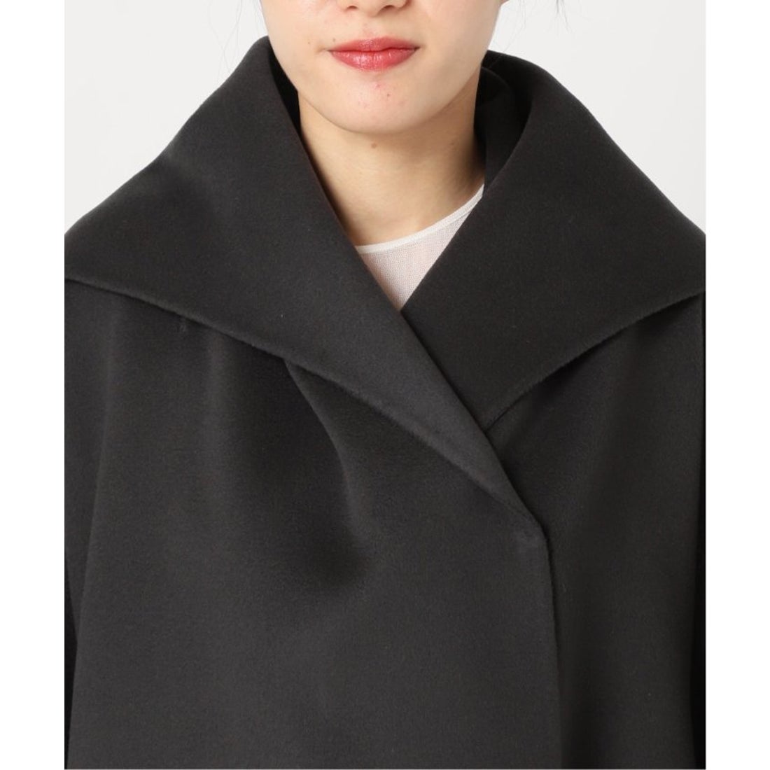 プラージュ Plage 《追加》ハミルトン DRAPE MIDDLE コート （グレー