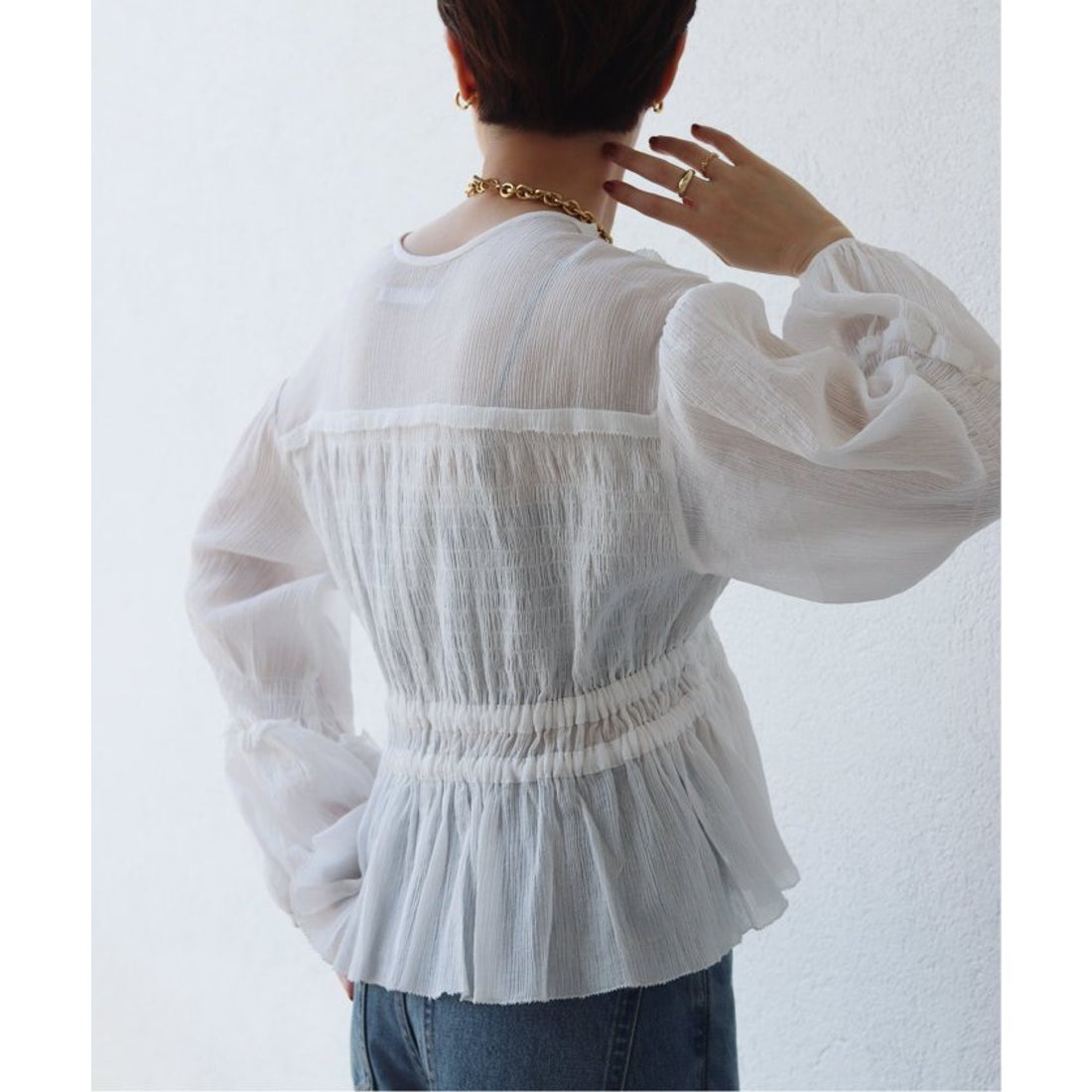 プラージュ Plage 《追加予約》R'IAM SWEET ブラウス 2 （ブラック