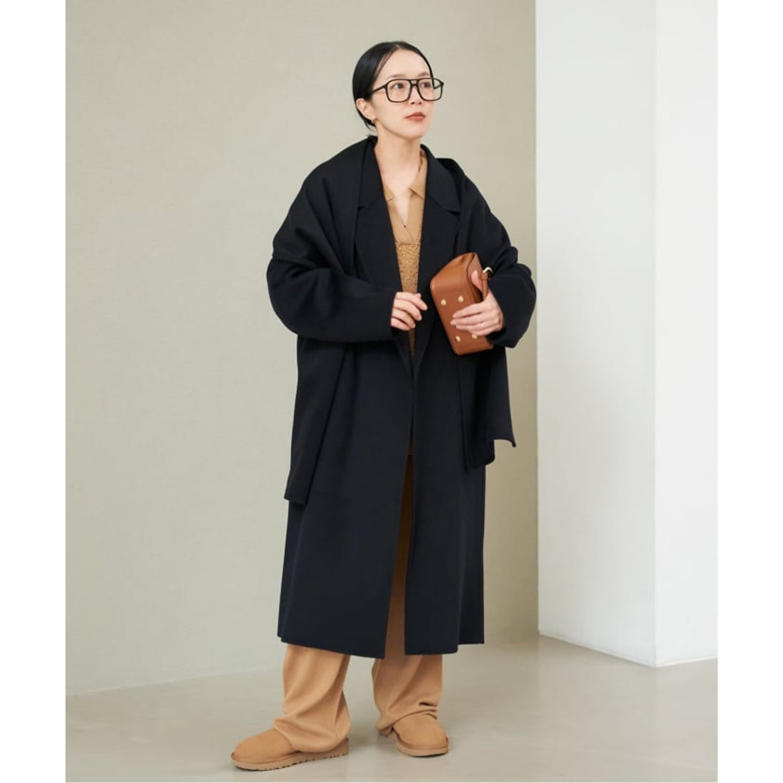 プラージュ Plage 《追加》ハミルトン ストール コート （ベージュ A