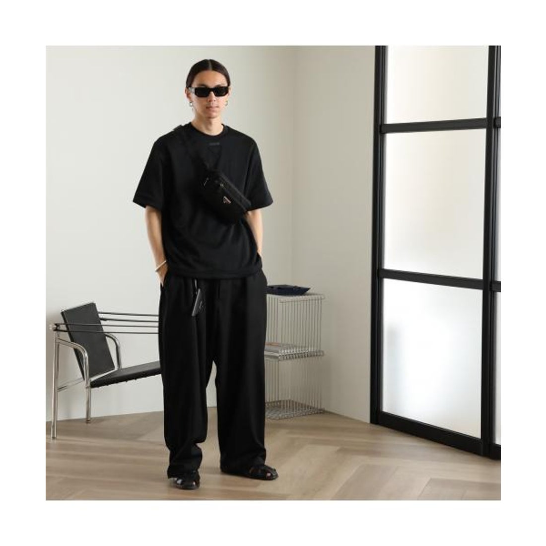 プラダ PRADA PRADA サングラス SPR A01 スクエア型 （16K-08Z