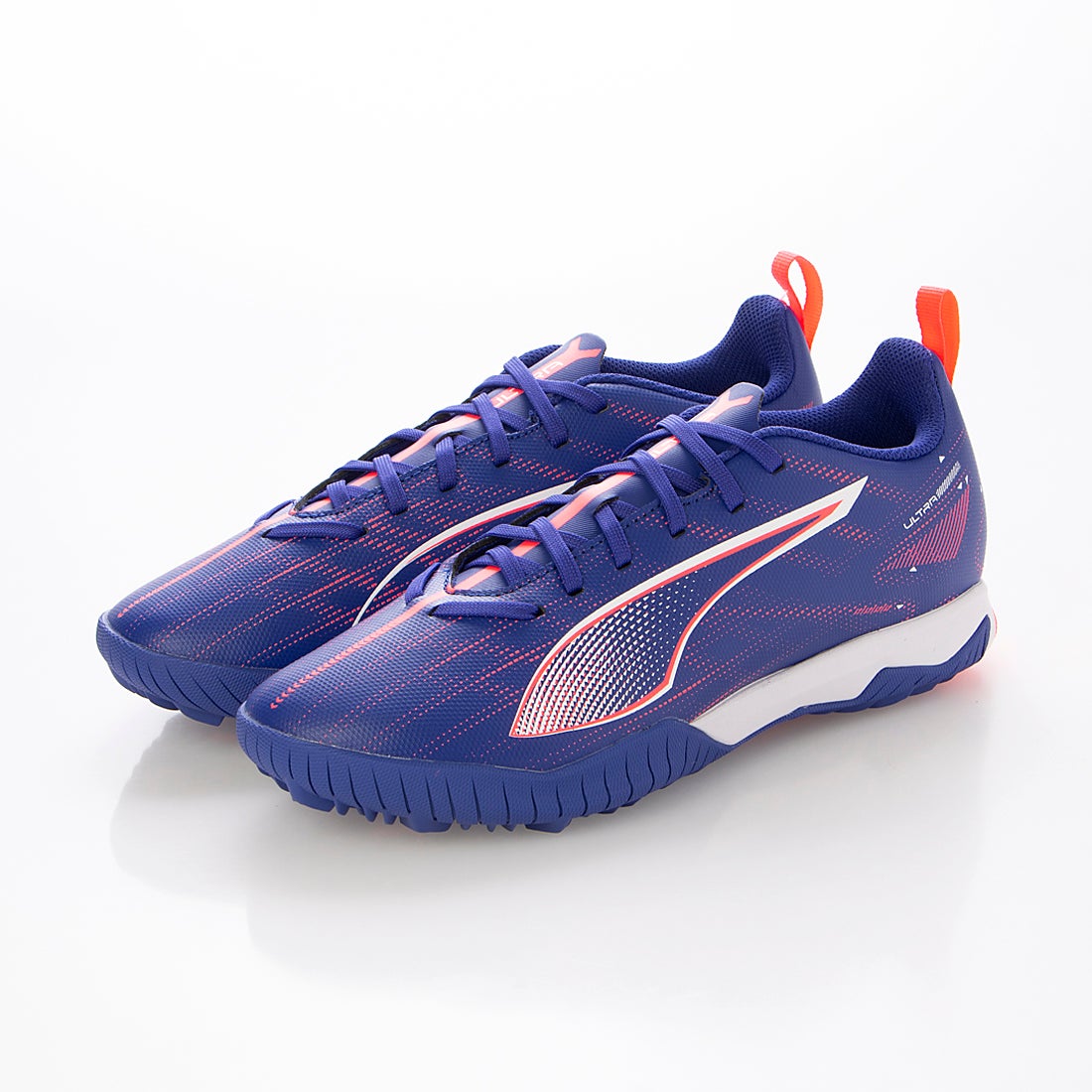 PUMA プーマ ウルトラ 5 プレイ TT + Mid ジュニア(パープル×ピンク