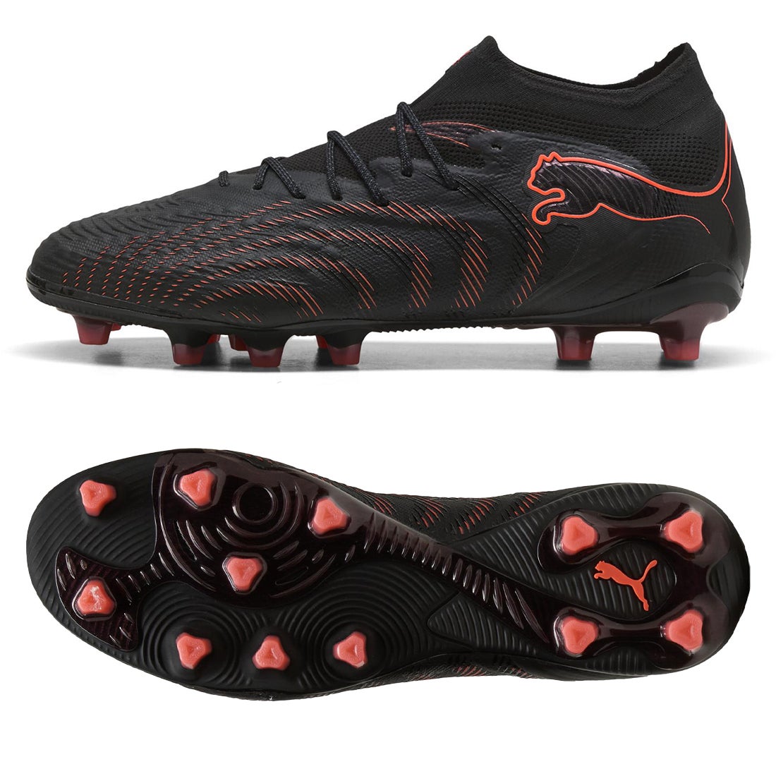 PUMA プーマ フューチャー 9 アルティメット AG(ブラック×レッド