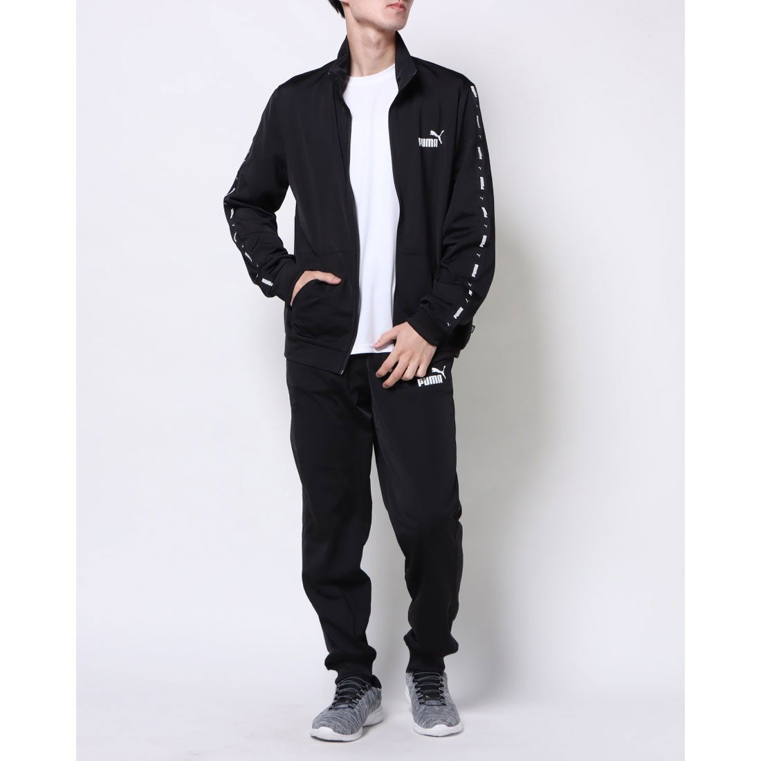 プーマ PUMA メンズ ジャージ上下セット TAPE ポリ トレーニングスーツ