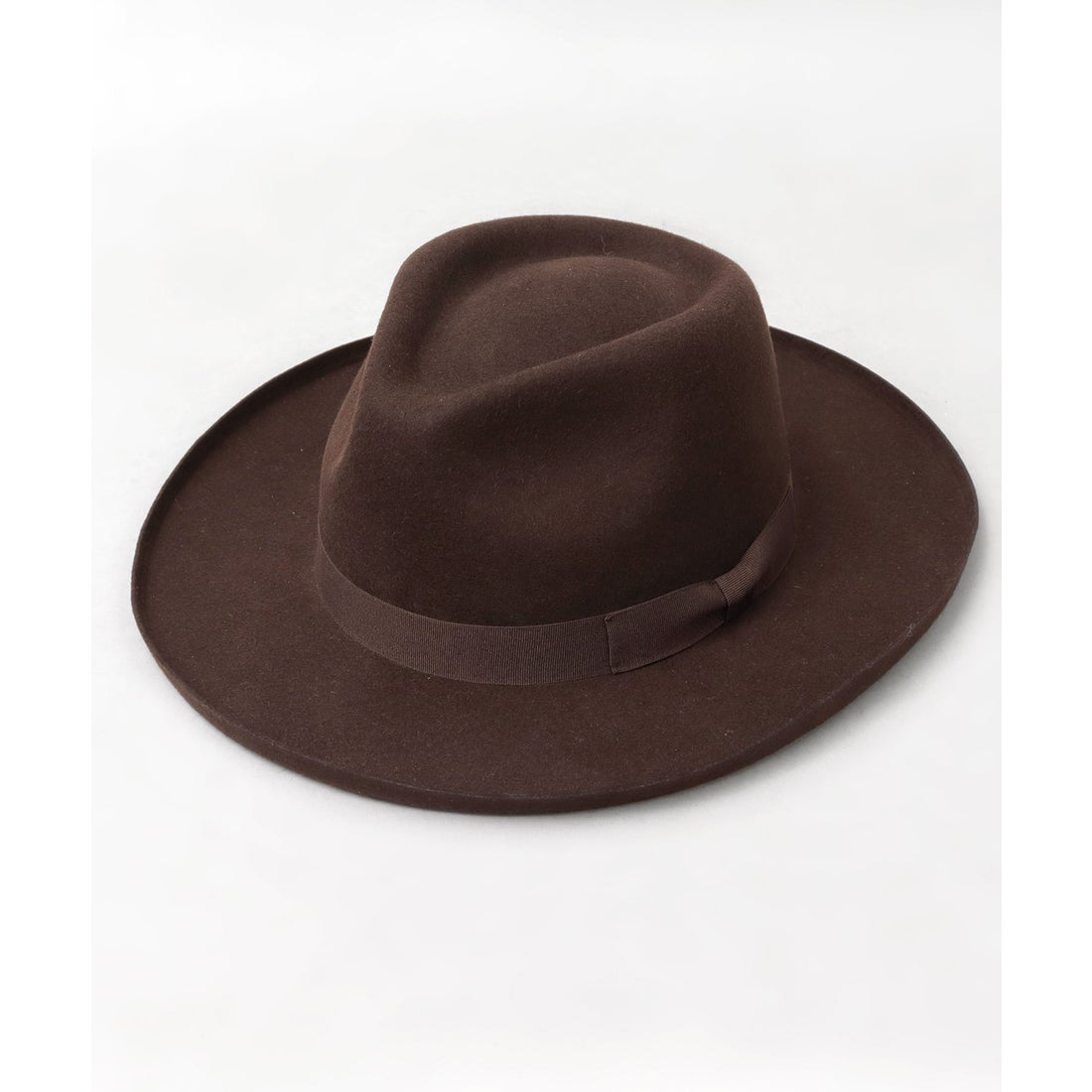 レックハッター Req Hatter フラット ブリムアップ ロング 中折れ