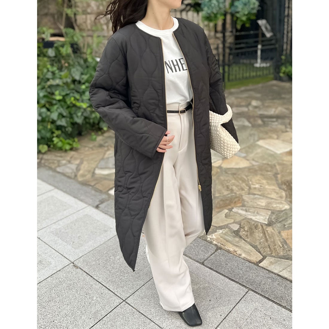 Re:EDIT [低身長/大きいサイズ有]リサイクルタフタ裏ボア軽量中綿