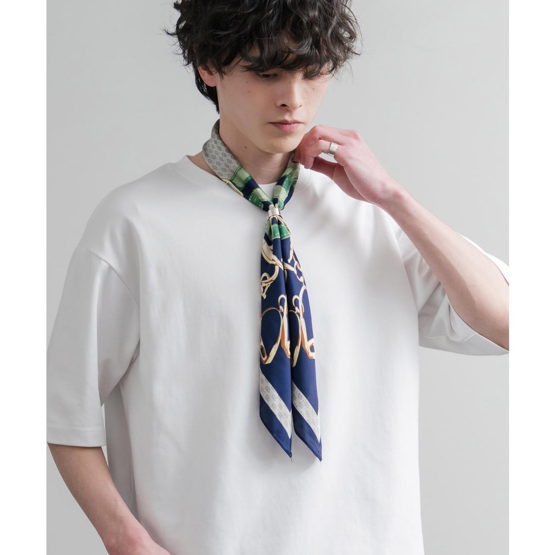 ロッキーモンロー Rocky Monroe 大判スカーフ バンダナ ストール