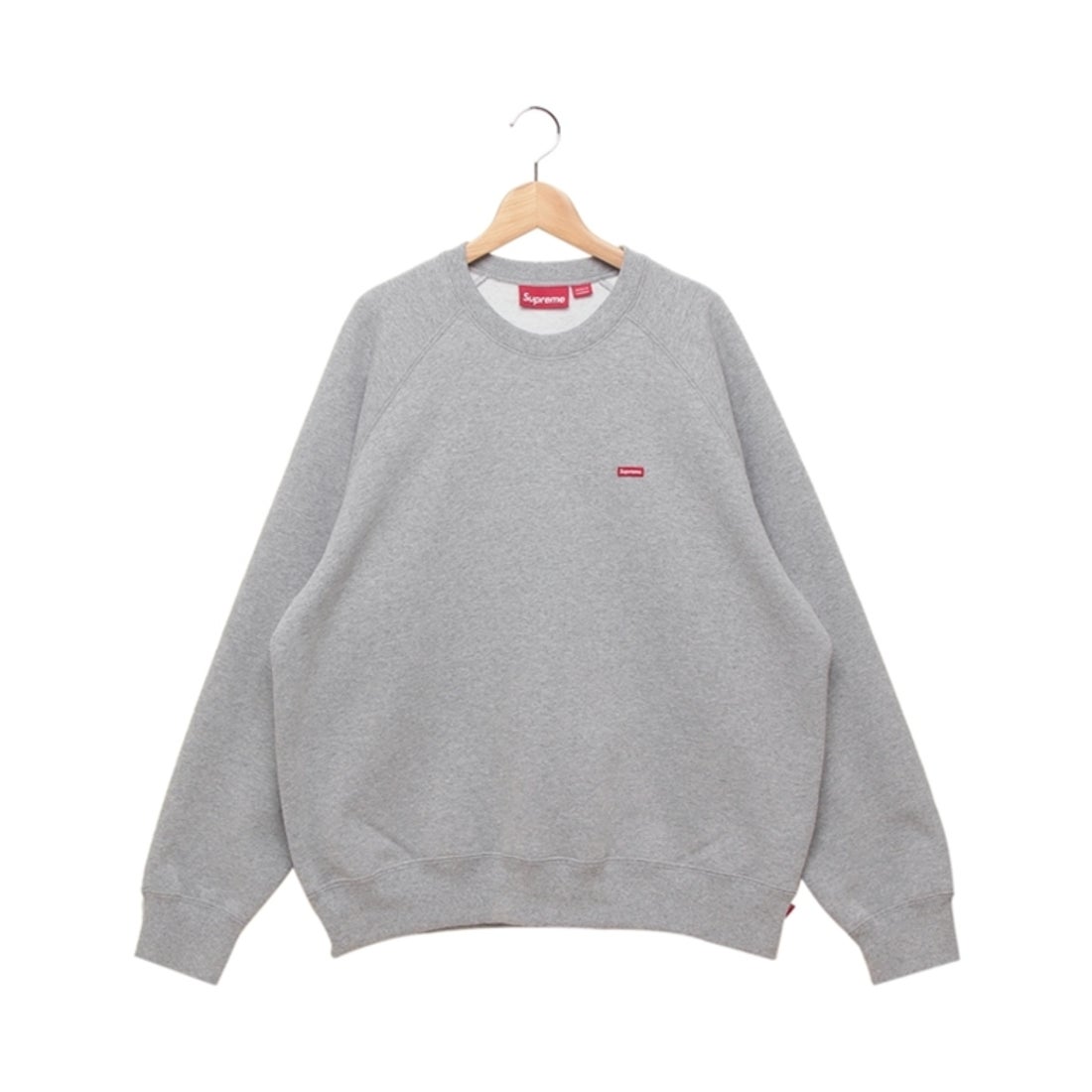 シュプリーム Supreme スウェット スモールボックスロゴ グレー メンズ