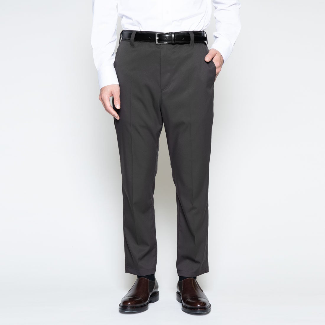 Bizアンクルパンツ （チャコールグレー） -WWSワークウェアスーツ公式