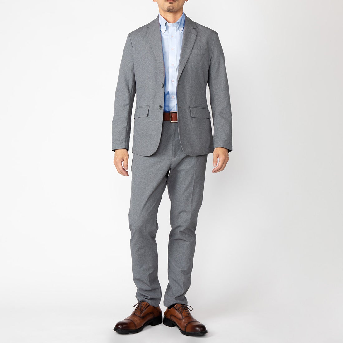 クールフルレングスパンツ （ビターグレー） -WWSワークウェアスーツ