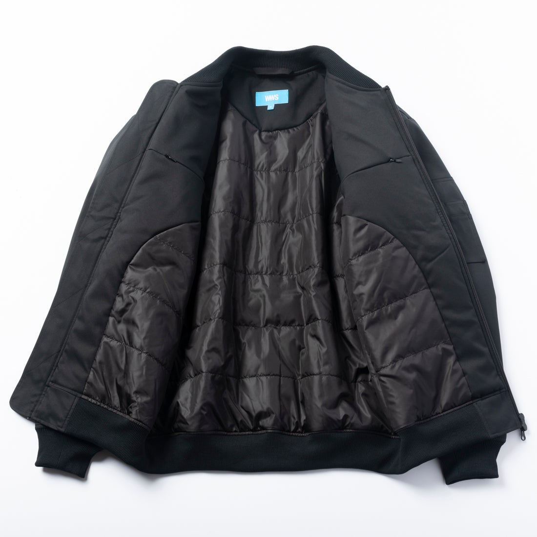 WORK WEAR SUIT 洗えるMA-1 （ブラック） -ファッション通販 FASHION