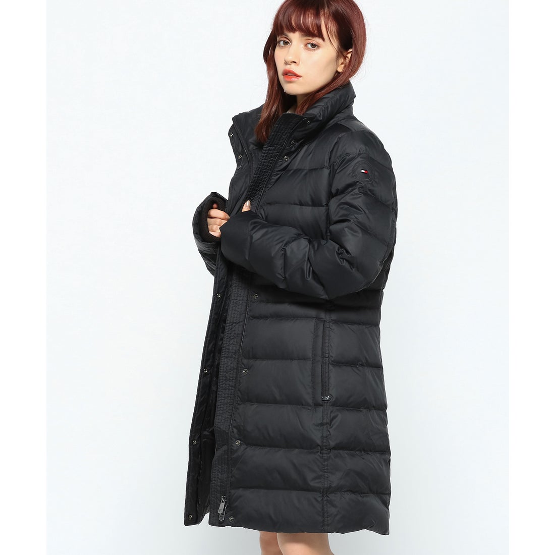 トミー ヒルフィガー TOMMY HILFIGER フーデッドダウンジャケット