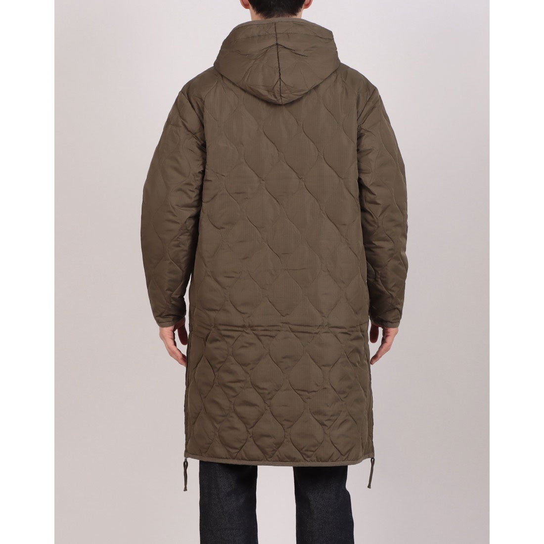 タイオン TAION ミリタリー フード ダウンコート （ダークオリーブ