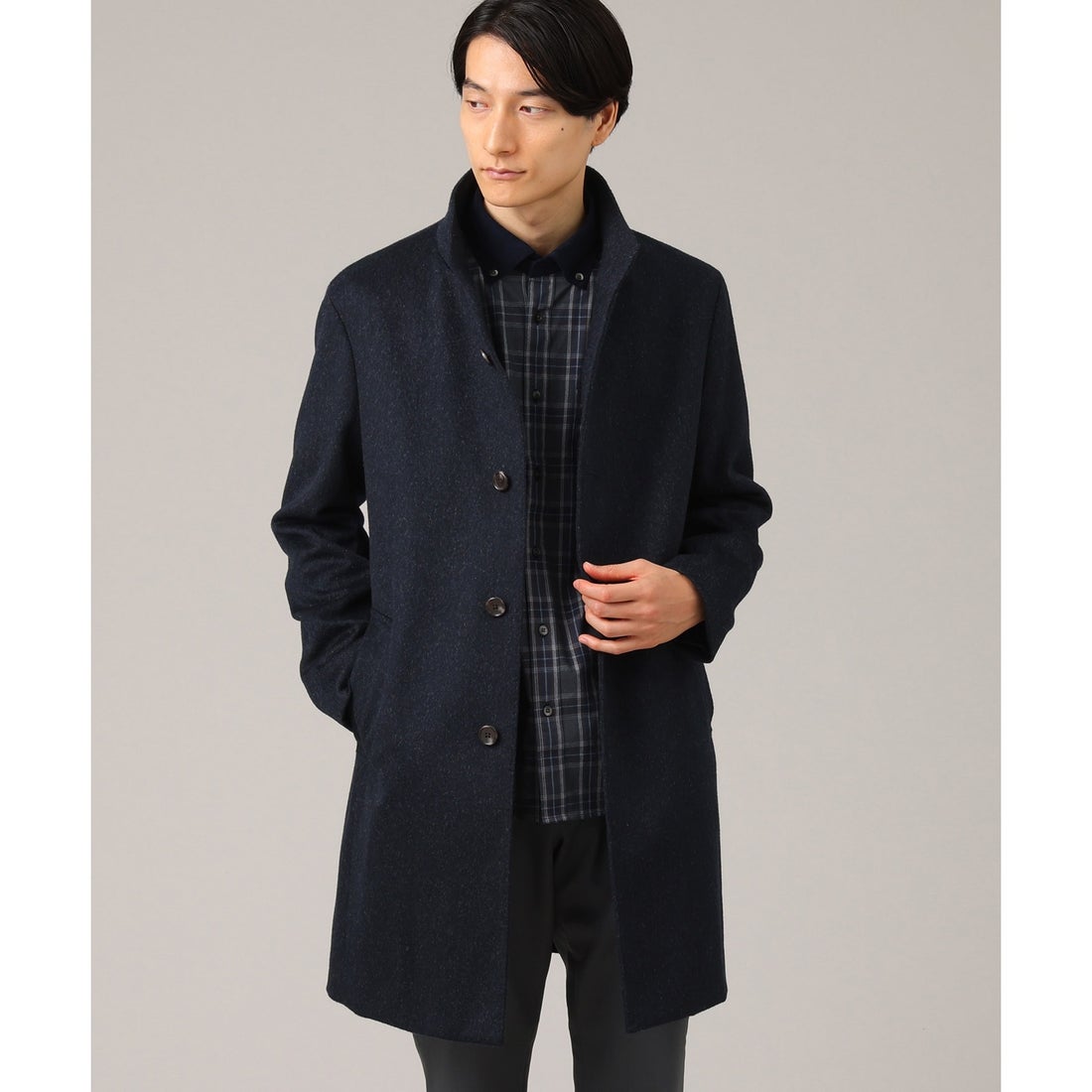 タケオキクチ TAKEO KIKUCHI ◇【ウールカシミヤブレンド】 ビーバー